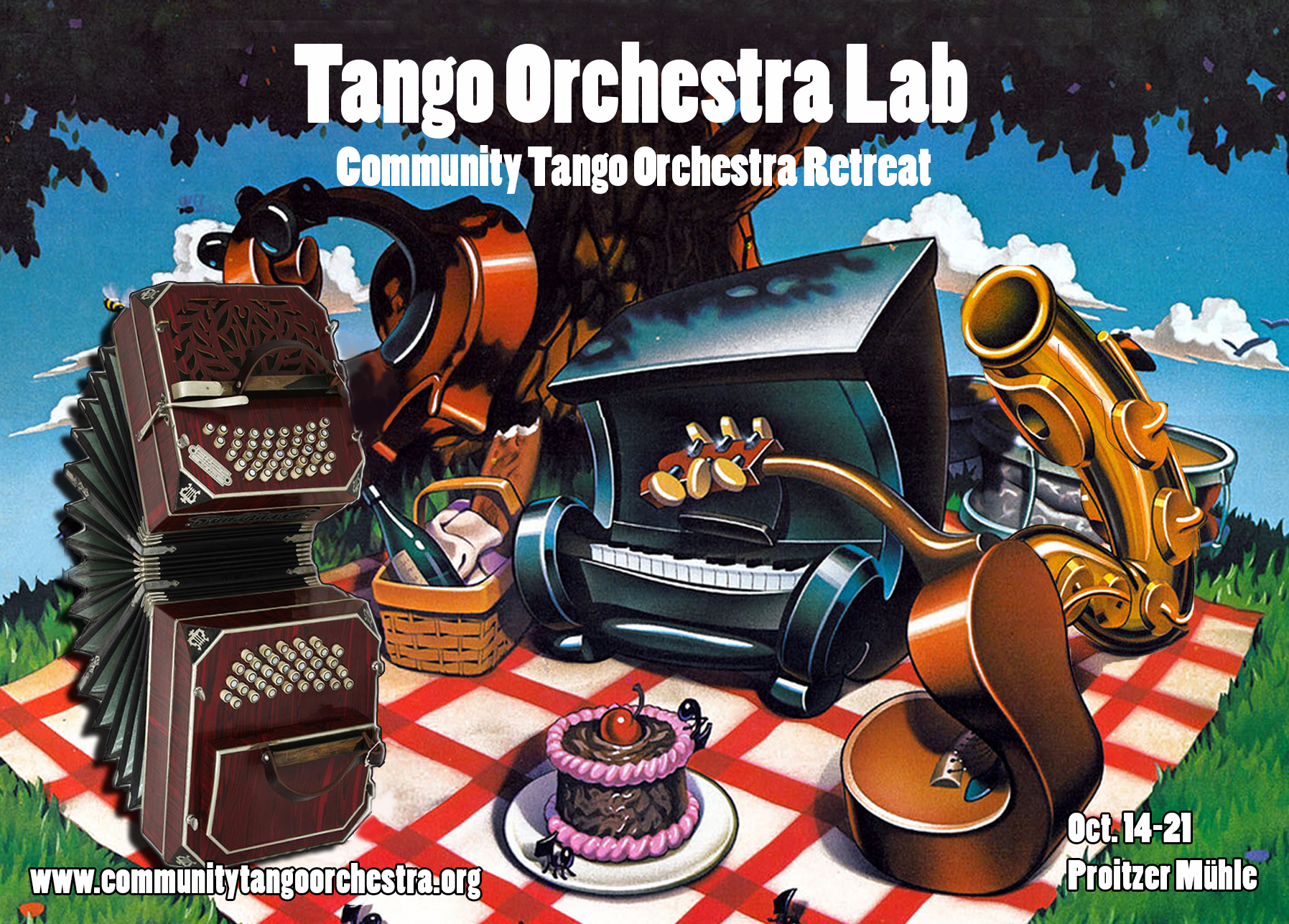 Tango Orchestra Lab (Community Tango Orchestra Retreat) Oct. 14-21